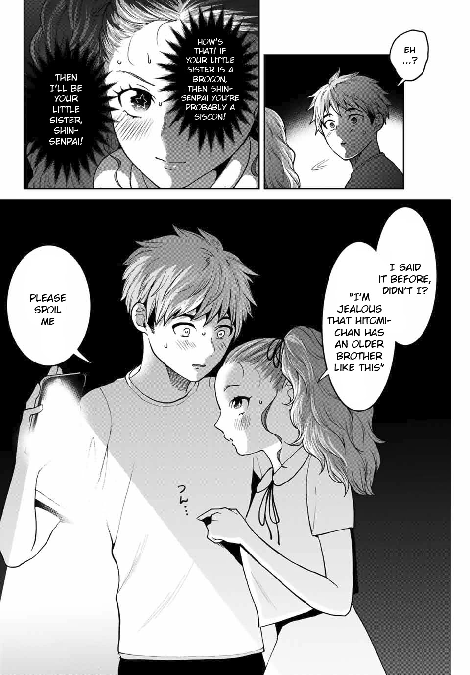 Bokutachi wa Hanshoku wo Yameta Chapter 30 page 6 - Chapter 30: The Dark Tunnel