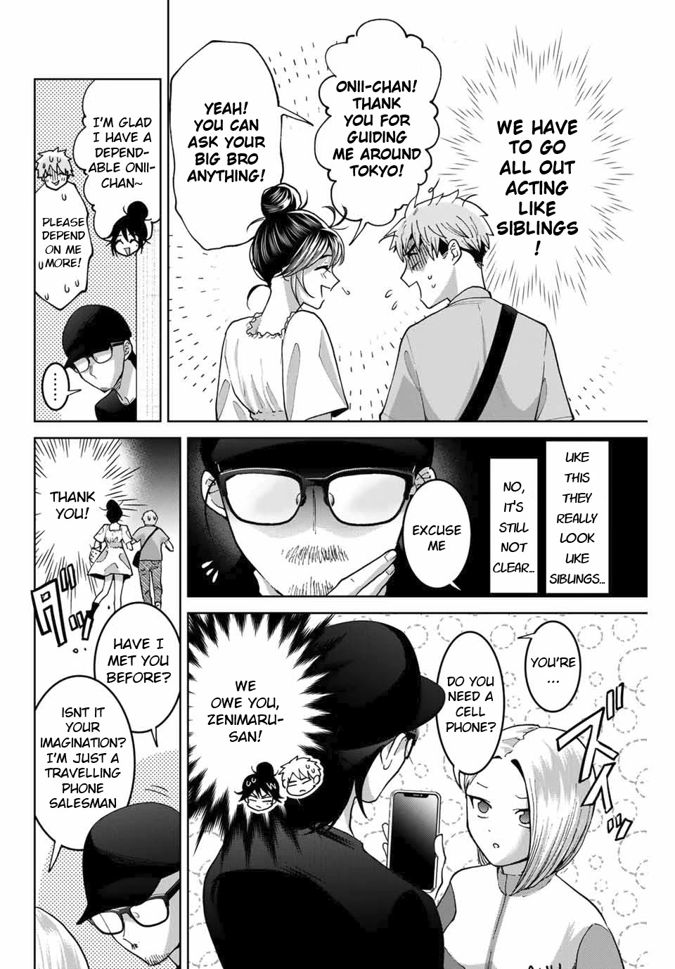 Bokutachi wa Hanshoku wo Yameta Chapter 32 page 12 - Chapter 32: Stalking