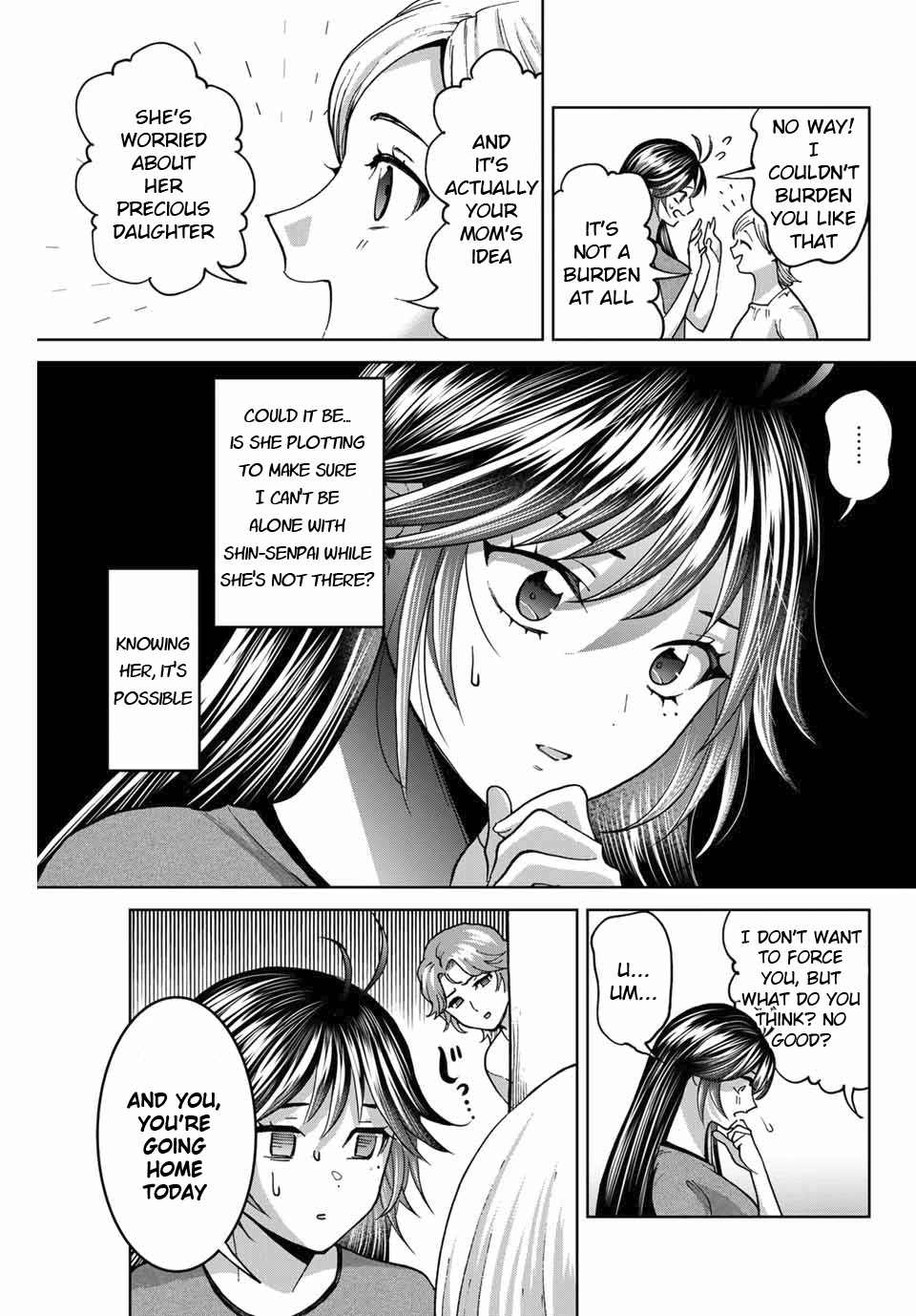 Bokutachi wa Hanshoku wo Yameta Chapter 33 page 3 - Chapter 33: Sleepover