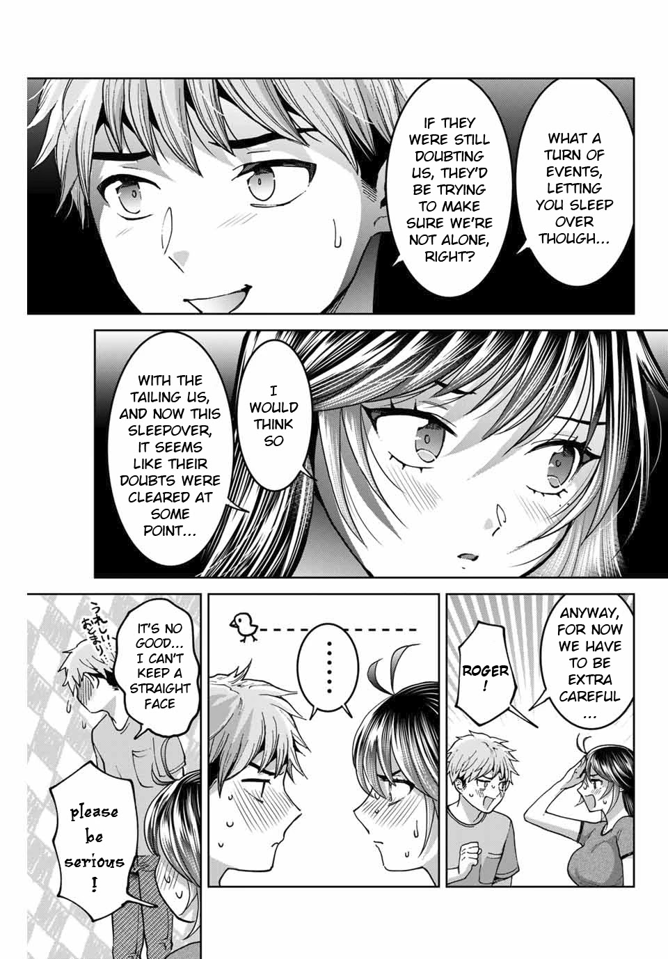 Bokutachi wa Hanshoku wo Yameta Chapter 33 page 5 - Chapter 33: Sleepover
