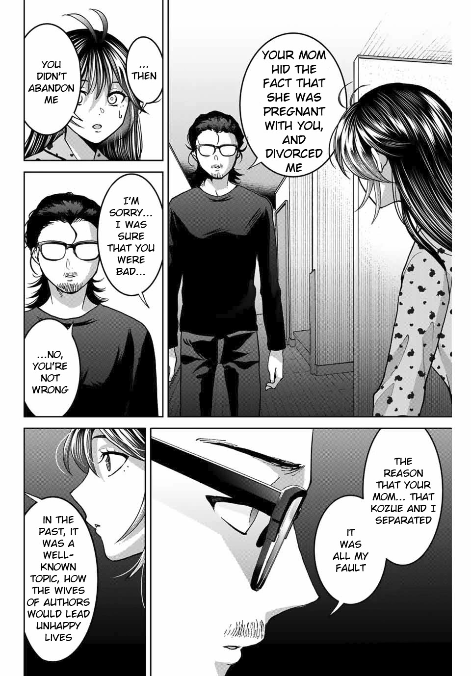Bokutachi wa Hanshoku wo Yameta Chapter 34 page 4 - Chapter 34: True Family