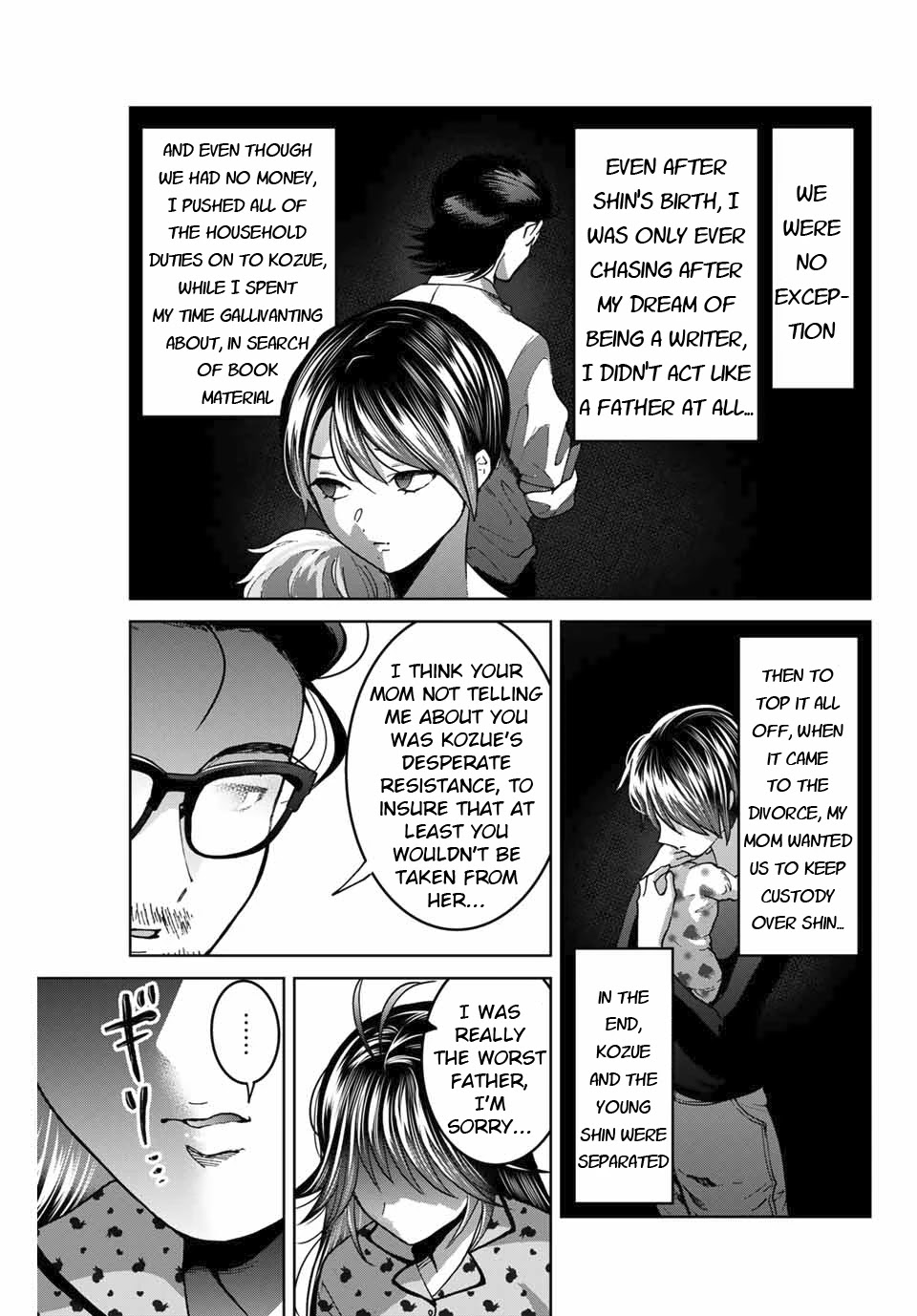 Bokutachi wa Hanshoku wo Yameta Chapter 34 page 5 - Chapter 34: True Family