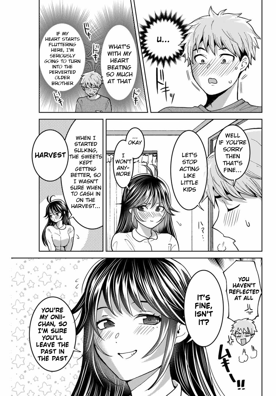 Bokutachi wa Hanshoku wo Yameta Chapter 35 page 17 - Chapter 35: Sibling Quarrel