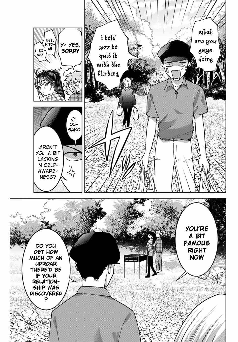 Bokutachi wa Hanshoku wo Yameta Chapter 36 page 7 - Chapter 36: Barbecue