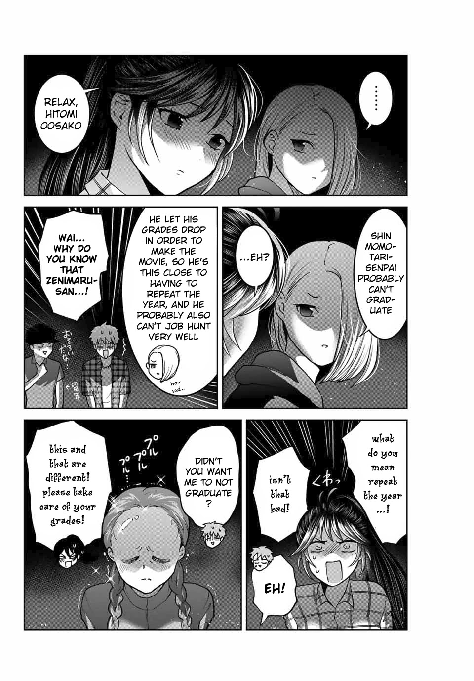 Bokutachi wa Hanshoku wo Yameta Chapter 37 page 10 - Chapter 37: Summer's End