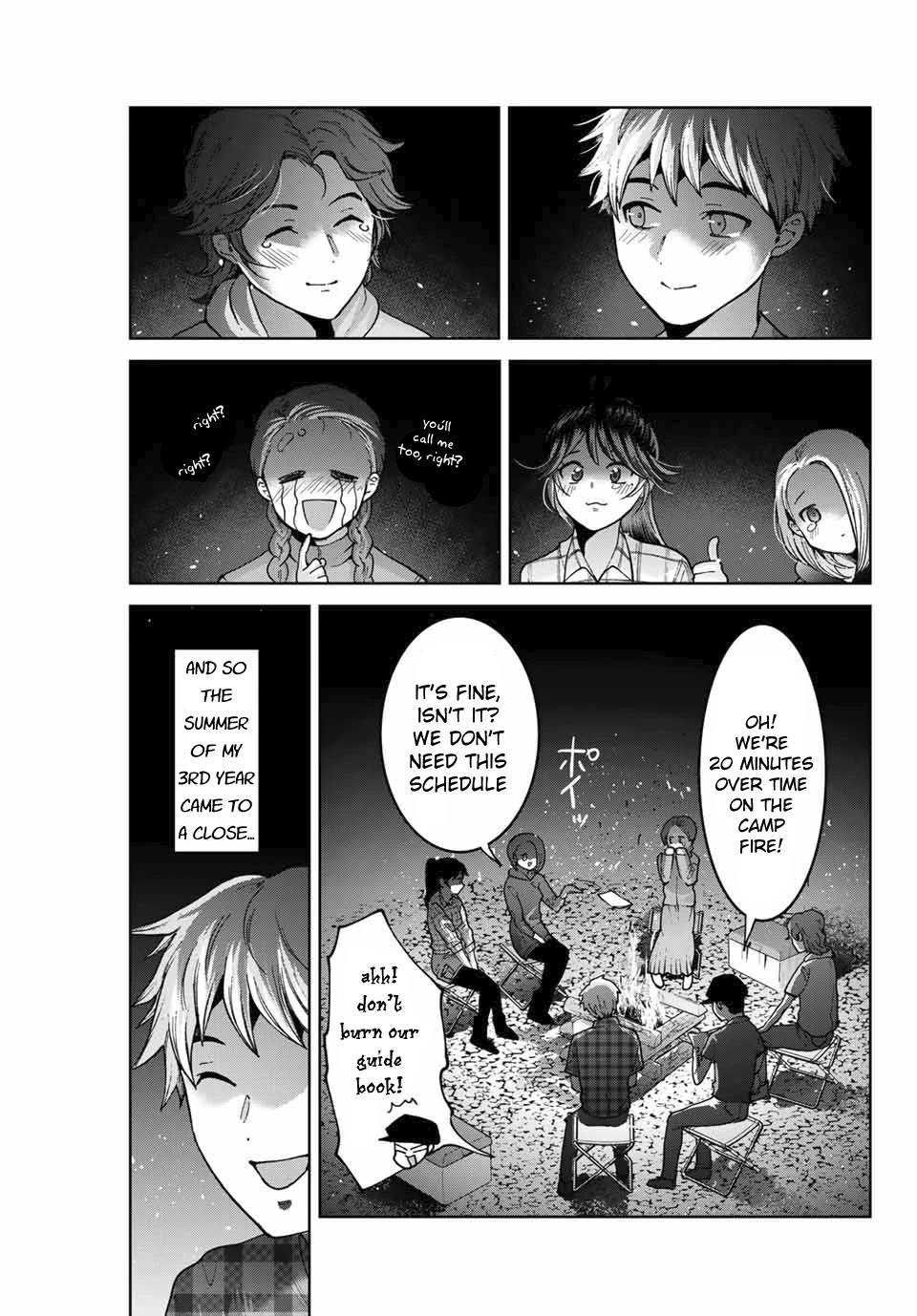 Bokutachi wa Hanshoku wo Yameta Chapter 37 page 13 - Chapter 37: Summer's End