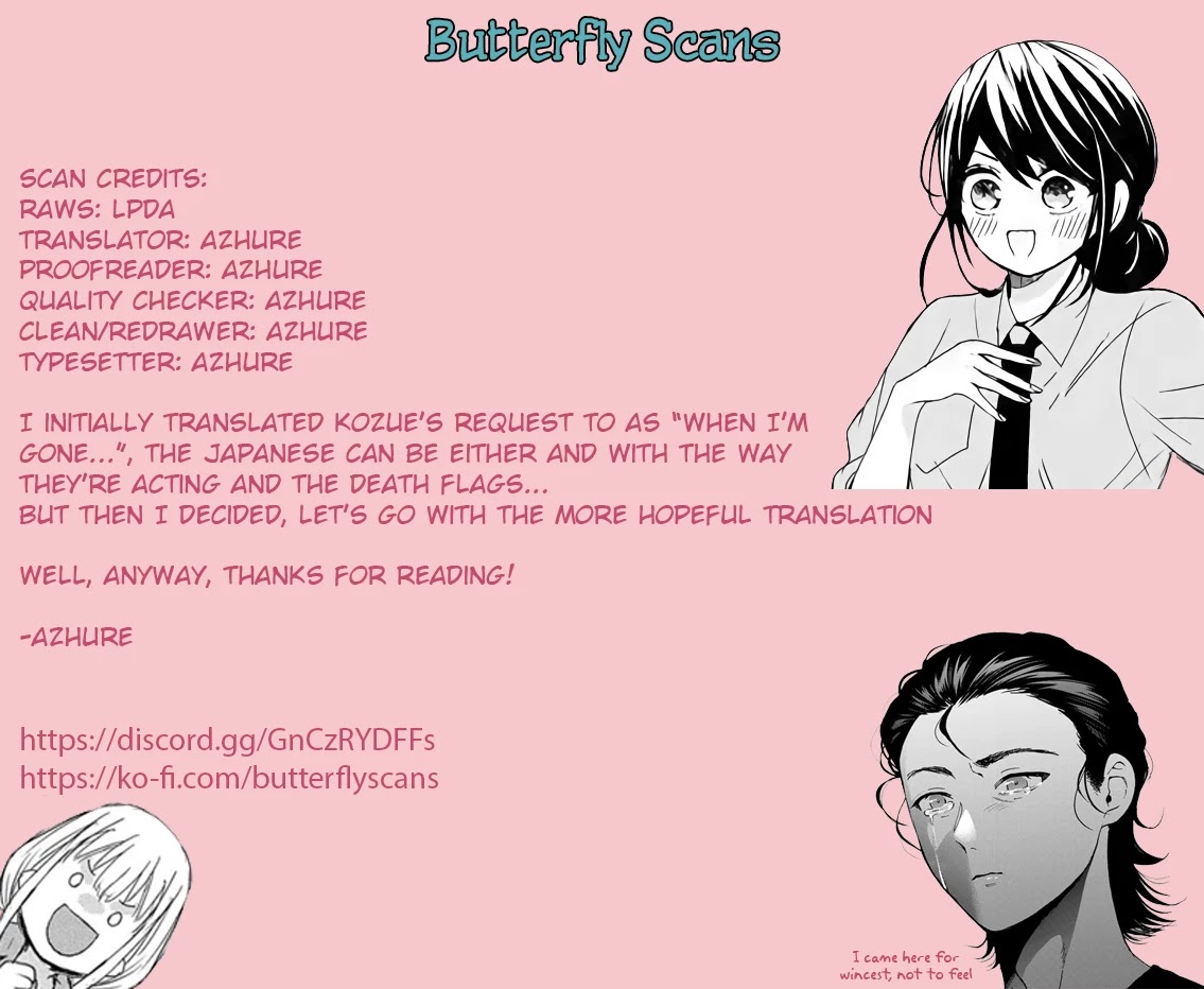Bokutachi wa Hanshoku wo Yameta Chapter 37 page 21 - Chapter 37: Summer's End
