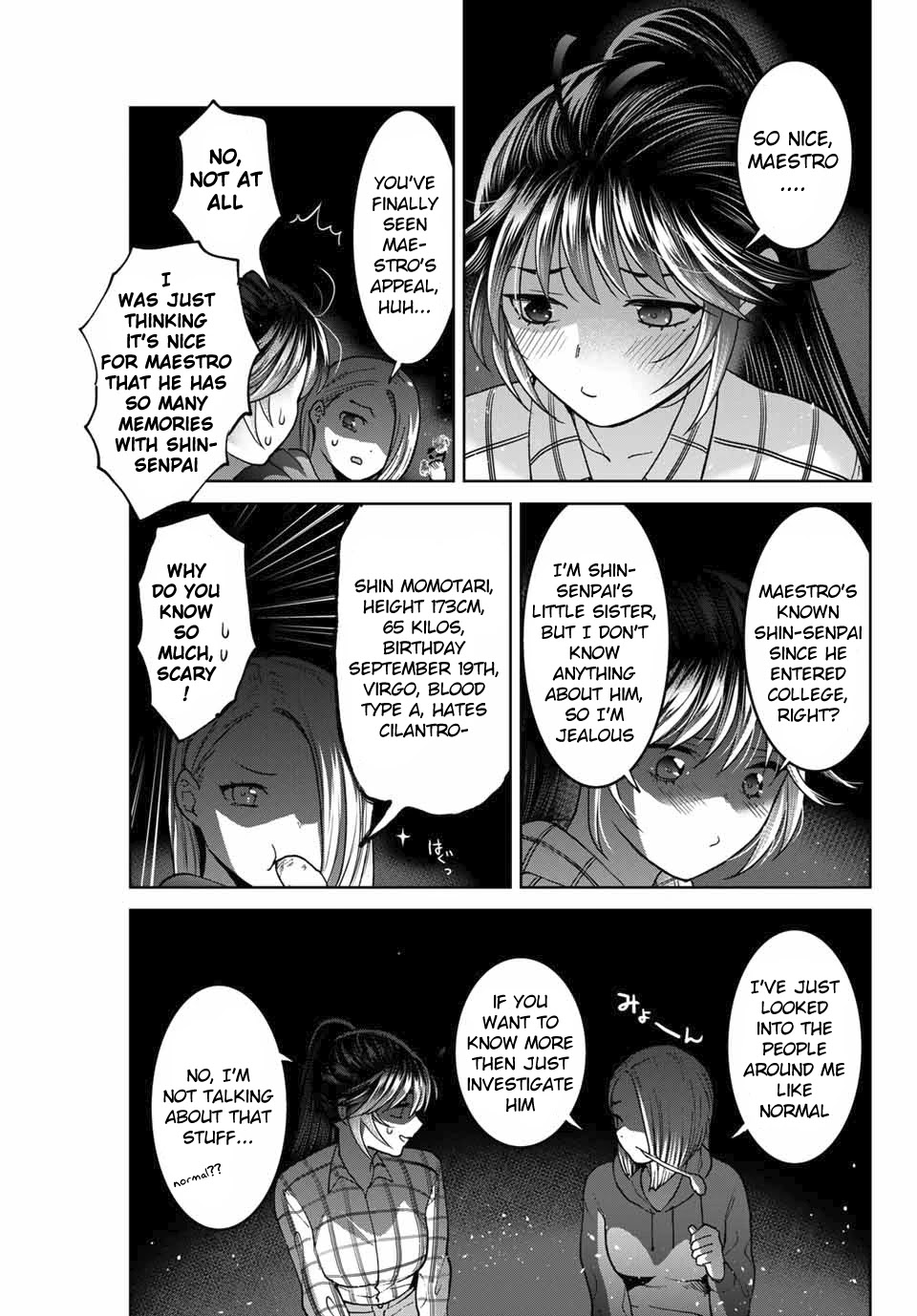 Bokutachi wa Hanshoku wo Yameta Chapter 37 page 7 - Chapter 37: Summer's End