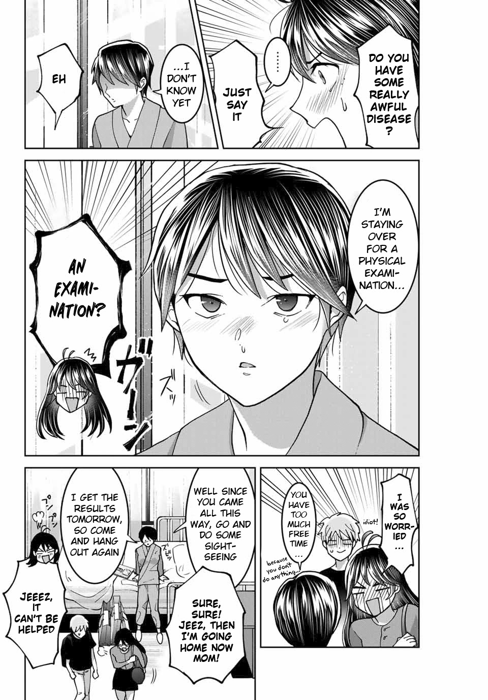 Bokutachi wa Hanshoku wo Yameta Chapter 38 page 18 - Chapter 38: Hospital Visit