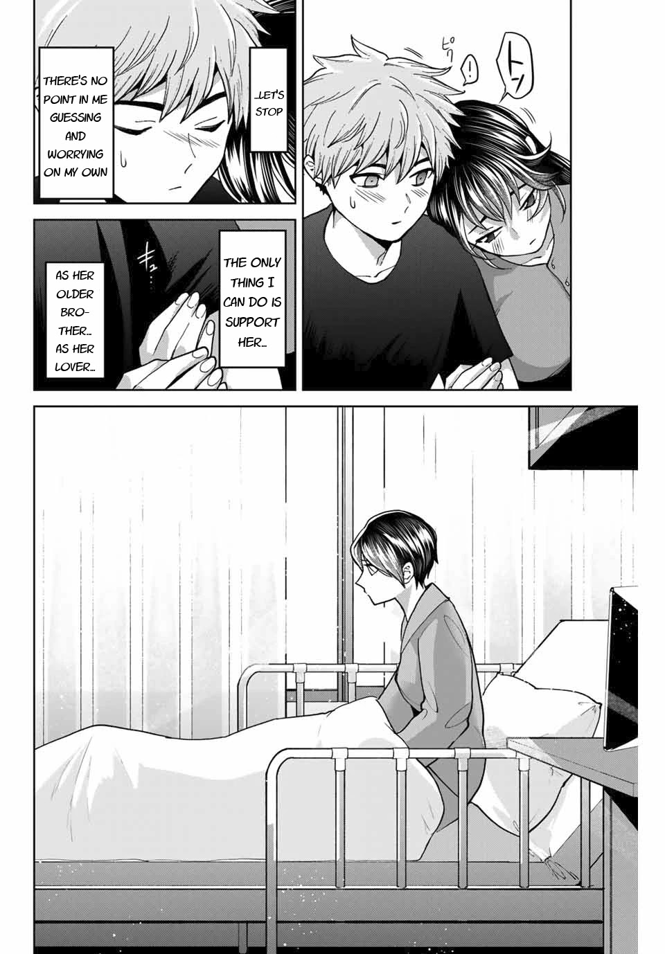 Bokutachi wa Hanshoku wo Yameta Chapter 38 page 6 - Chapter 38: Hospital Visit
