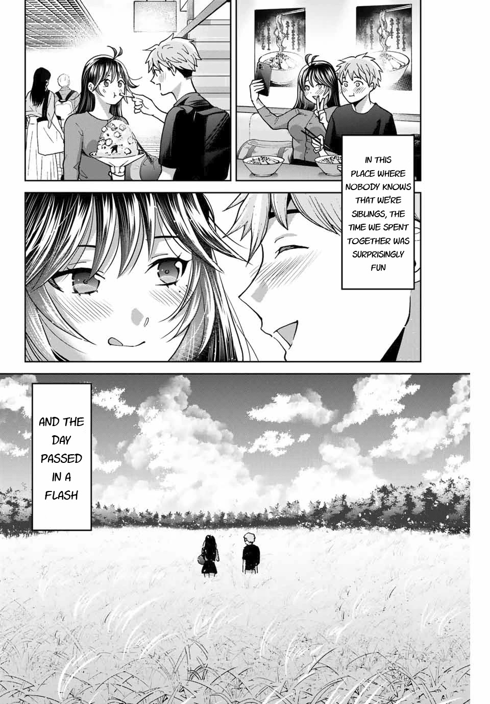Bokutachi wa Hanshoku wo Yameta Chapter 39 page 2 - Chapter 39: Just the Two of Us