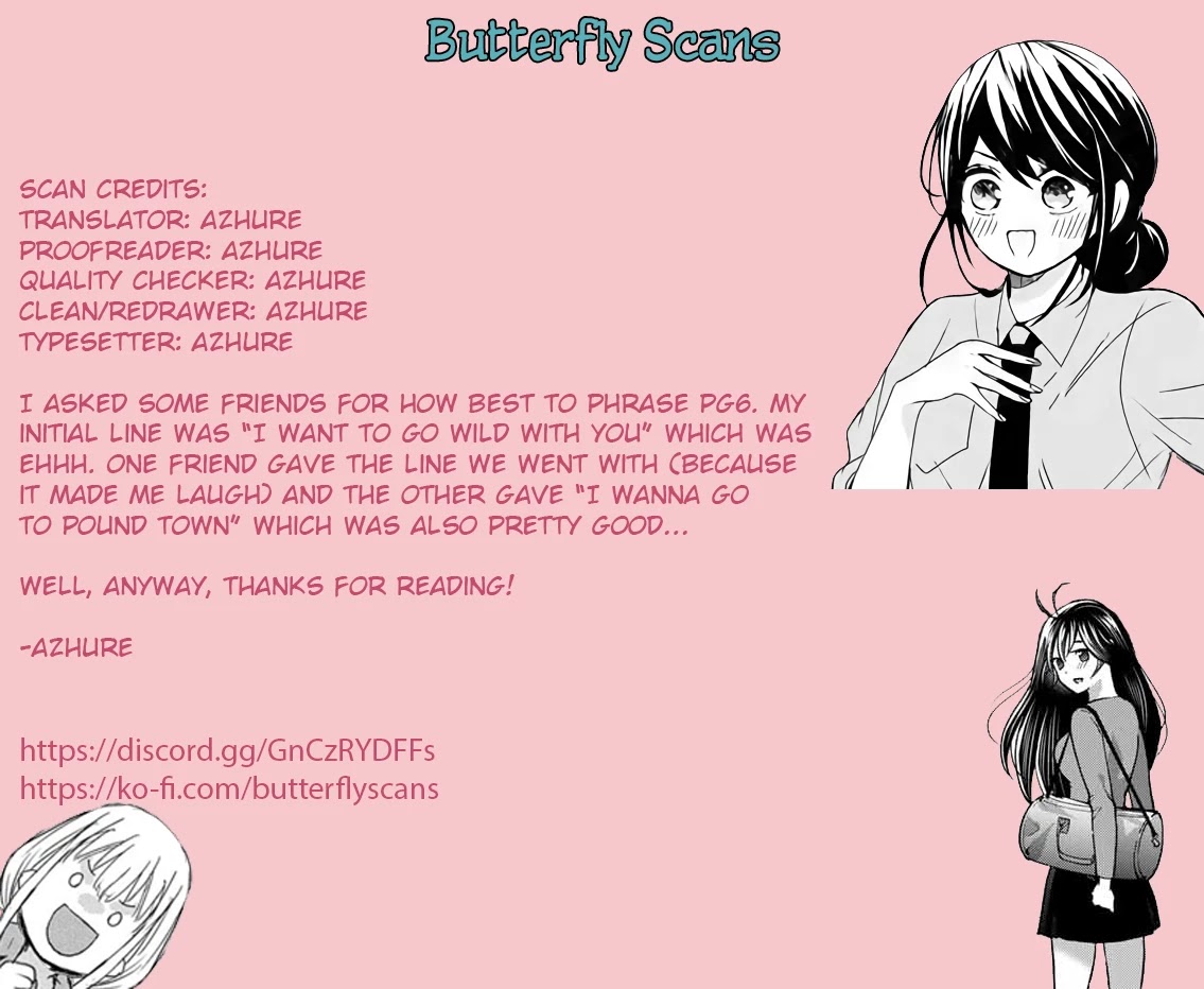 Bokutachi wa Hanshoku wo Yameta Chapter 39 page 21 - Chapter 39: Just the Two of Us