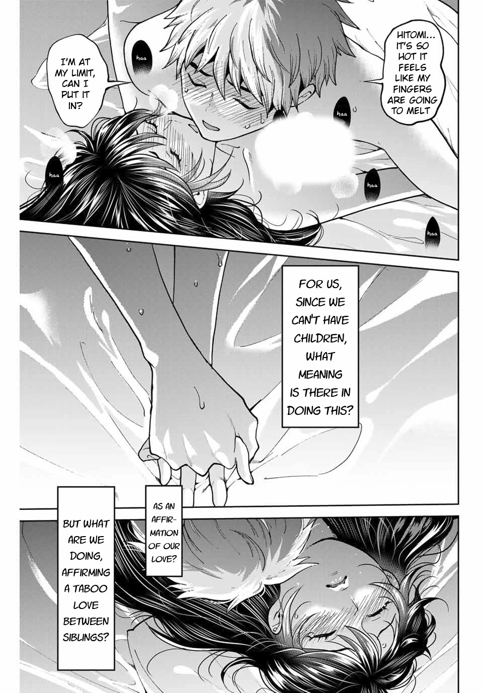 Bokutachi wa Hanshoku wo Yameta Chapter 39 page 9 - Chapter 39: Just the Two of Us
