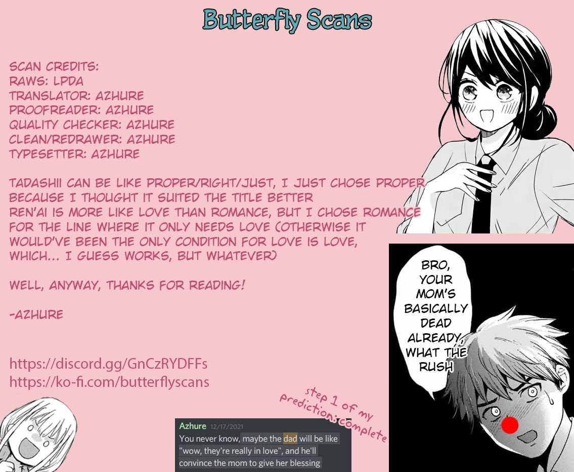 Bokutachi wa Hanshoku wo Yameta Chapter 42 page 21 - Chapter 42: A Proper Romance
