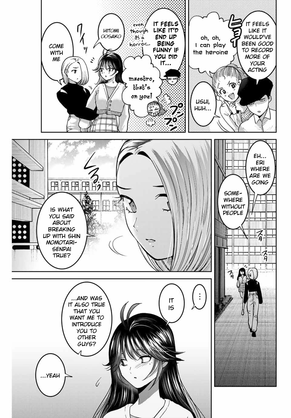 Bokutachi wa Hanshoku wo Yameta Chapter 43 page 9 - Chapter 43: Other Men