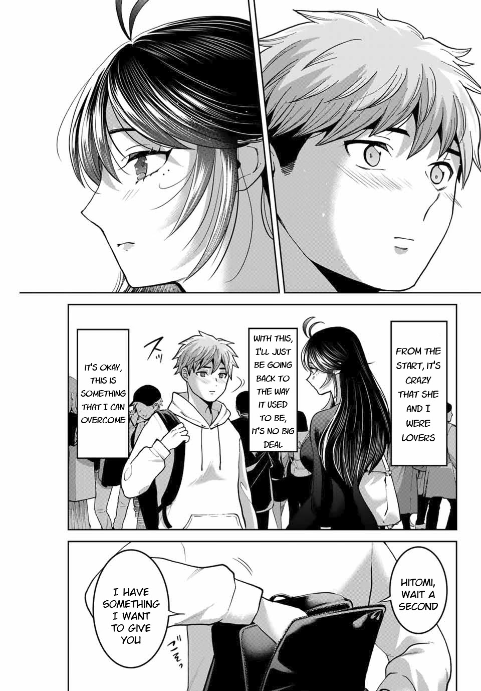 Bokutachi wa Hanshoku wo Yameta Chapter 44 page 11 - Chapter 44: Shin's Decision