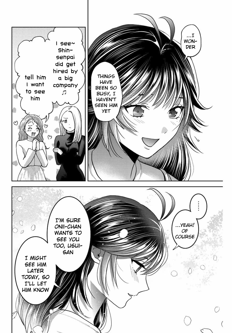 Bokutachi wa Hanshoku wo Yameta Chapter 45 page 6 - Chapter 45: Return