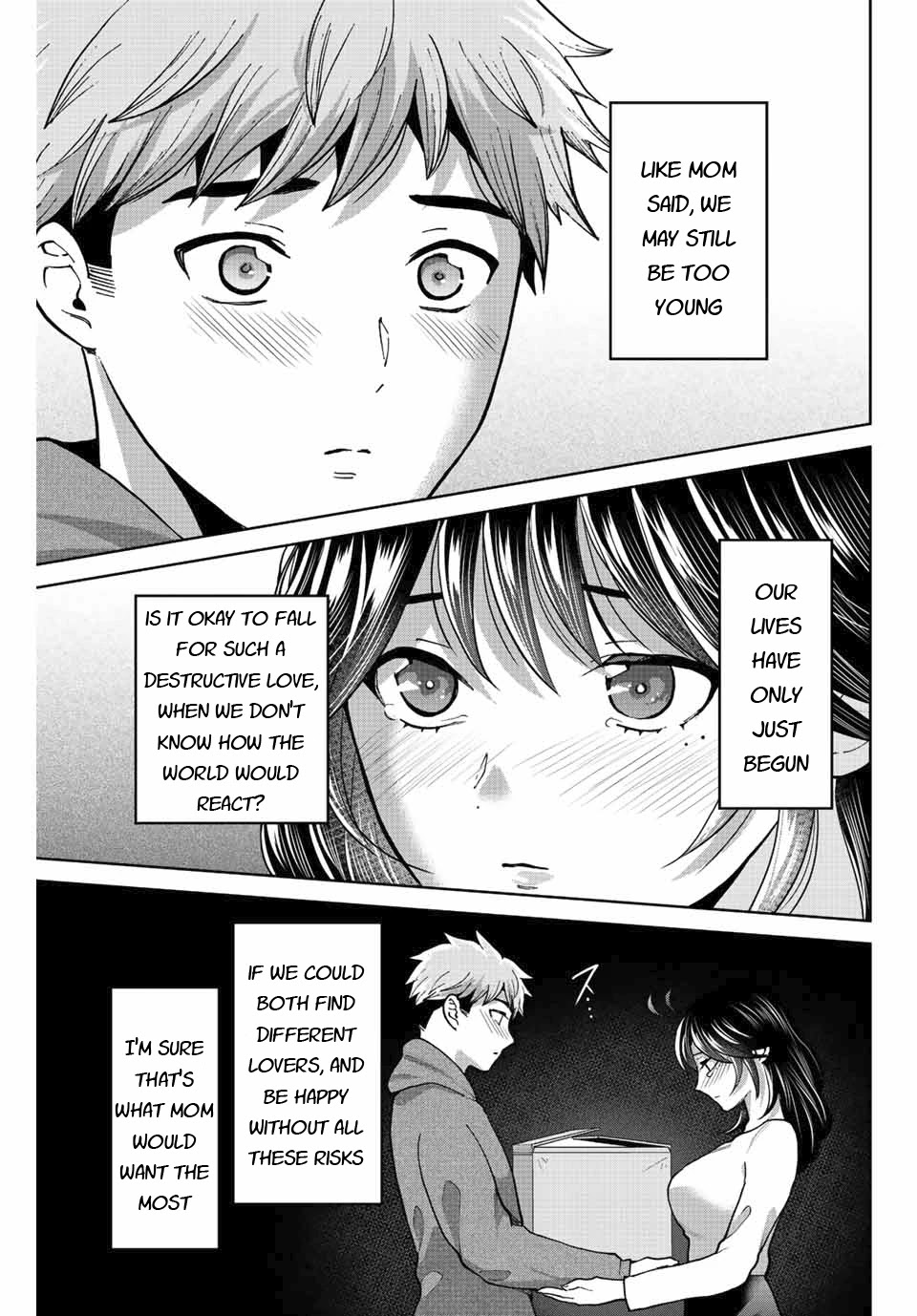 Bokutachi wa Hanshoku wo Yameta Chapter 46 page 11 - Chapter 46: The Move