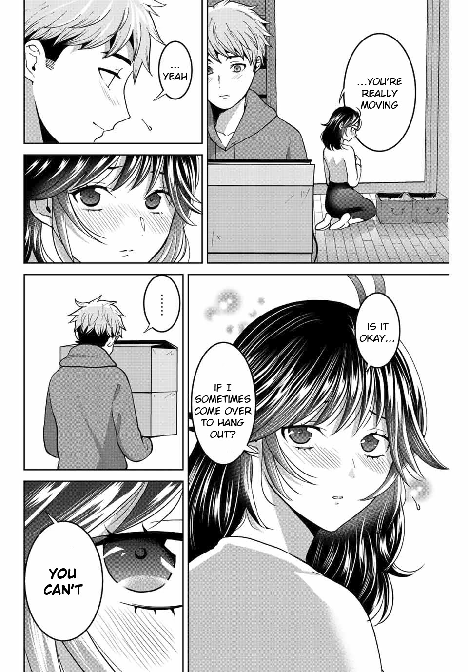 Bokutachi wa Hanshoku wo Yameta Chapter 46 page 4 - Chapter 46: The Move