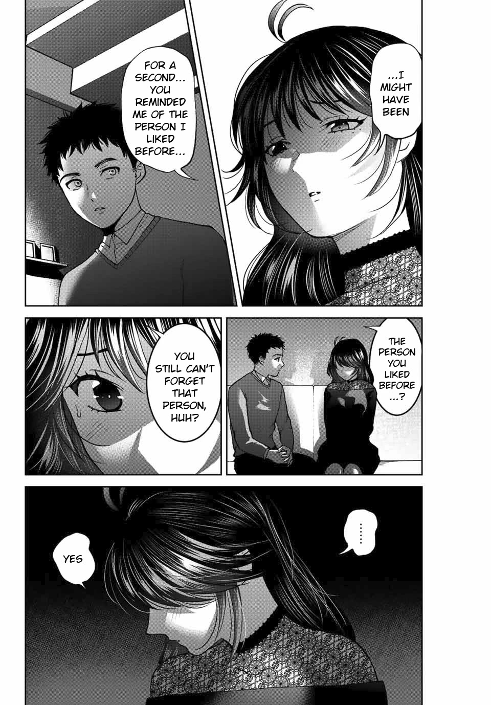 Bokutachi wa Hanshoku wo Yameta Chapter 47 page 14 - Chapter 47: Lover