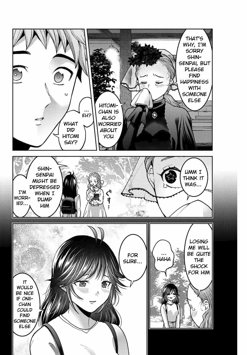 Bokutachi wa Hanshoku wo Yameta Chapter 47 page 6 - Chapter 47: Lover