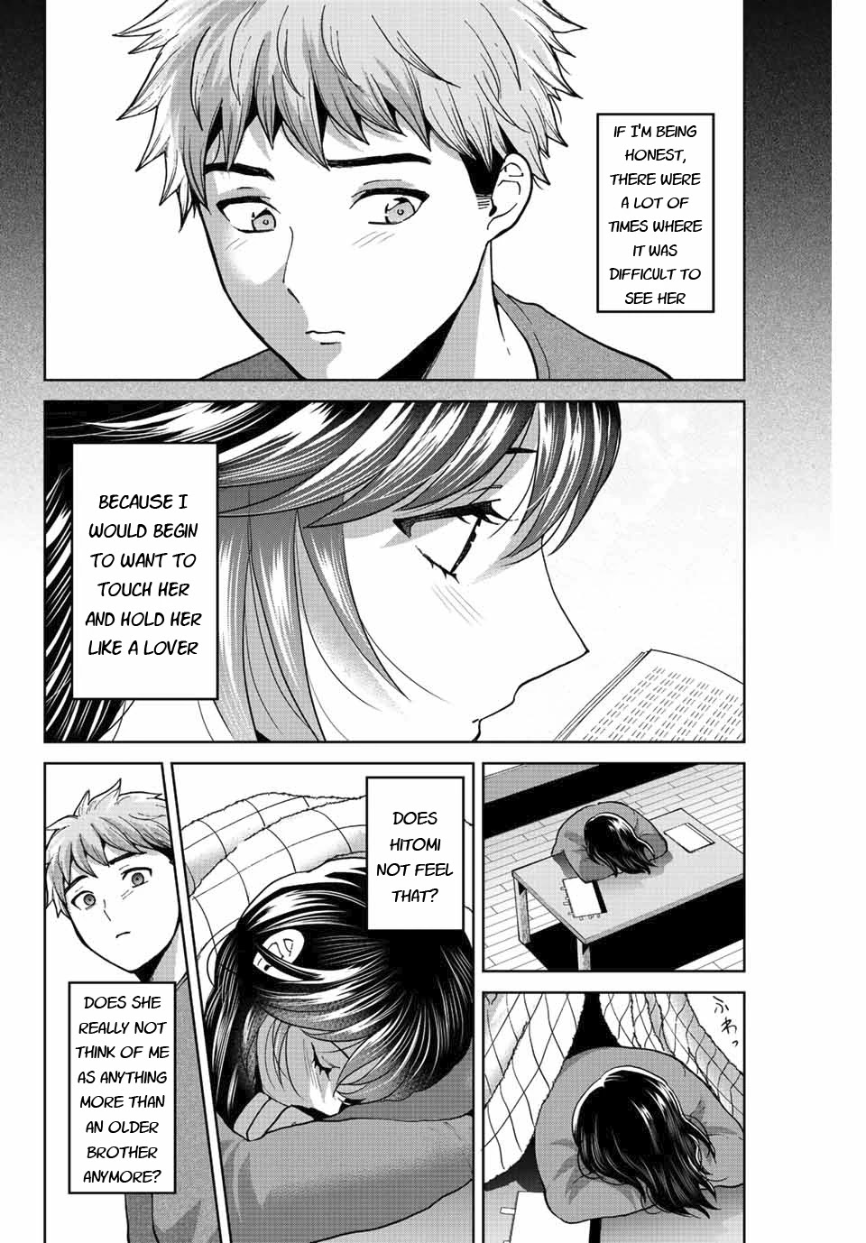 Bokutachi wa Hanshoku wo Yameta Chapter 48 page 12 - Chapter 48: Lingering Attachment