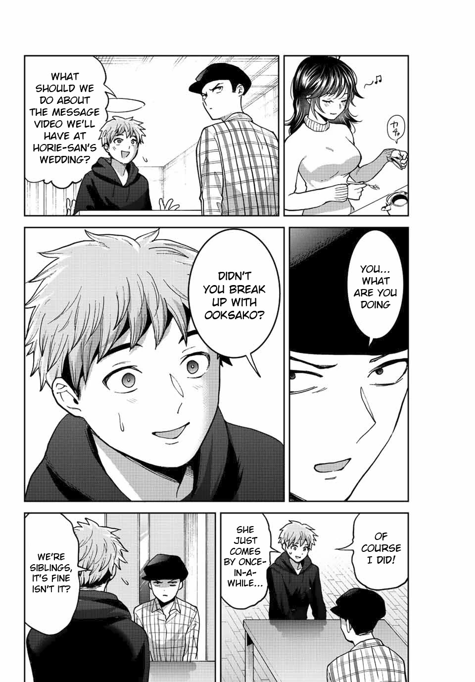 Bokutachi wa Hanshoku wo Yameta Chapter 48 page 14 - Chapter 48: Lingering Attachment