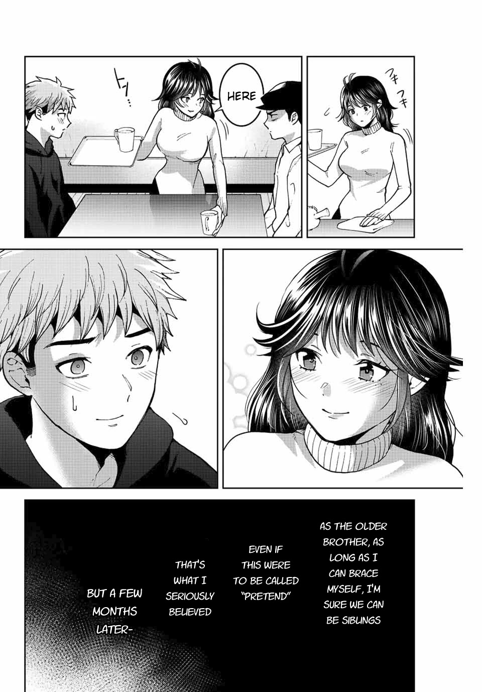 Bokutachi wa Hanshoku wo Yameta Chapter 48 page 18 - Chapter 48: Lingering Attachment