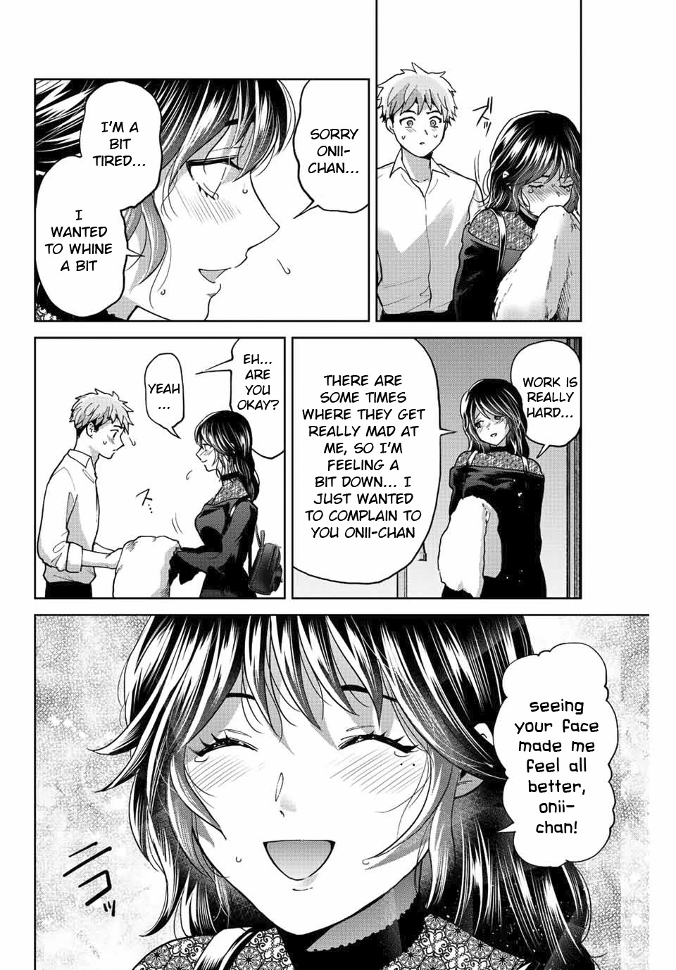 Bokutachi wa Hanshoku wo Yameta Chapter 48 page 6 - Chapter 48: Lingering Attachment