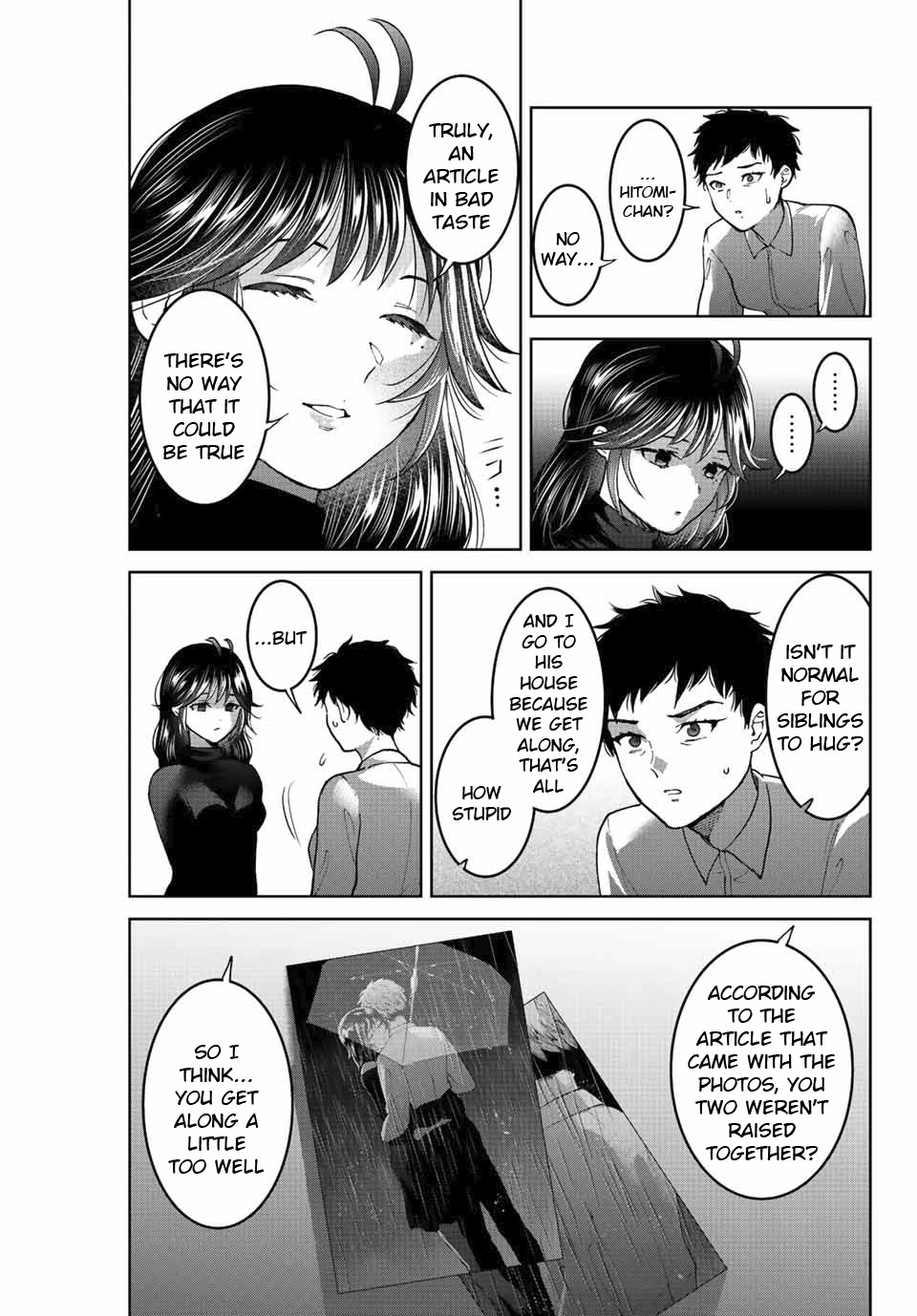 Bokutachi wa Hanshoku wo Yameta Chapter 49 page 9 - Chapter 49: Photo