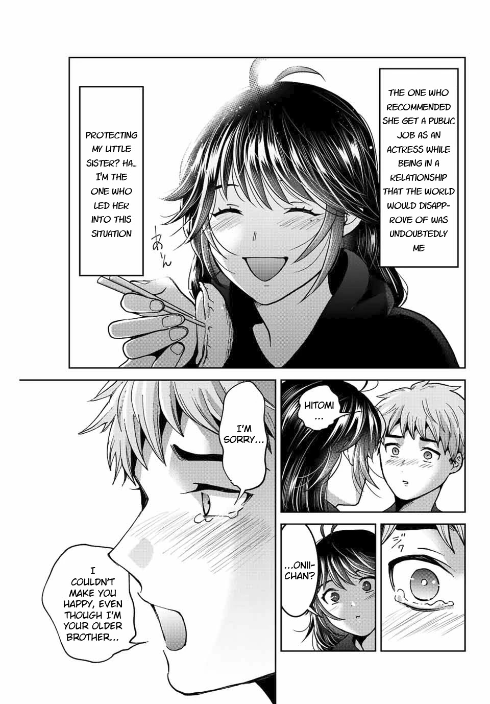 Bokutachi wa Hanshoku wo Yameta Chapter 50 page 7 - Chapter 50: Alone Together
