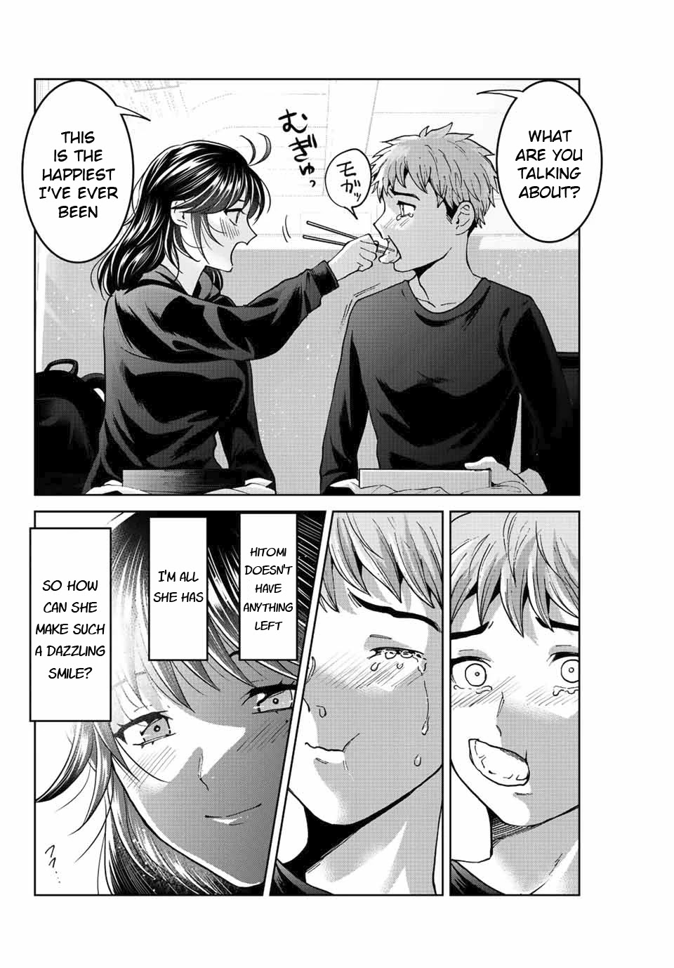 Bokutachi wa Hanshoku wo Yameta Chapter 50 page 8 - Chapter 50: Alone Together