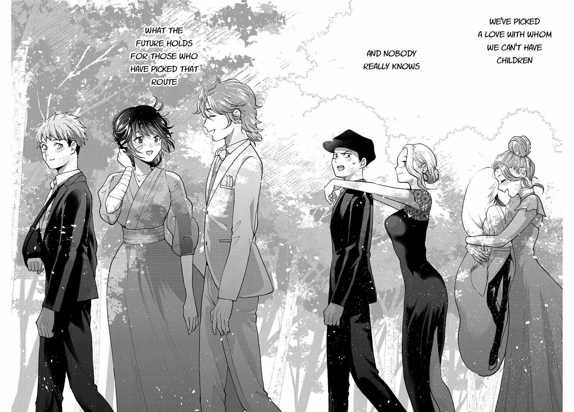 Bokutachi wa Hanshoku wo Yameta Chapter 52 page 16 - Chapter 52: We Won't Have Children [END]