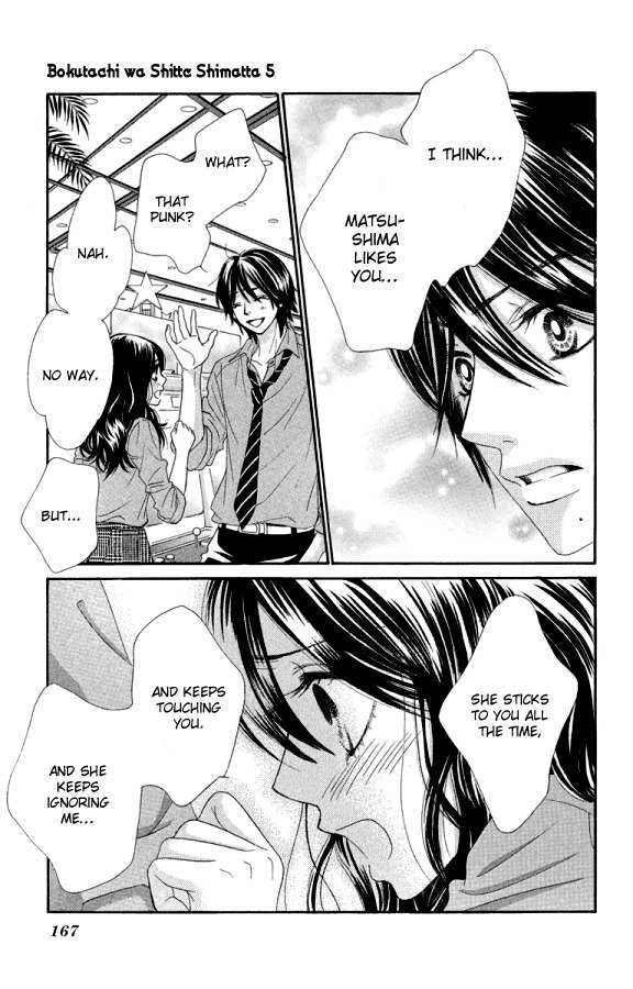 Bokutachi wa Shitte Shimatta Chapter 20 page 36 - Chapter 20