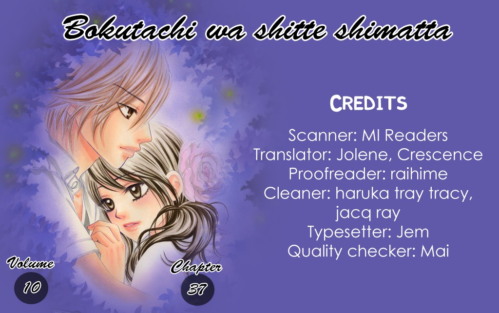 Bokutachi wa Shitte Shimatta Chapter 37 page 42 - Chapter 37