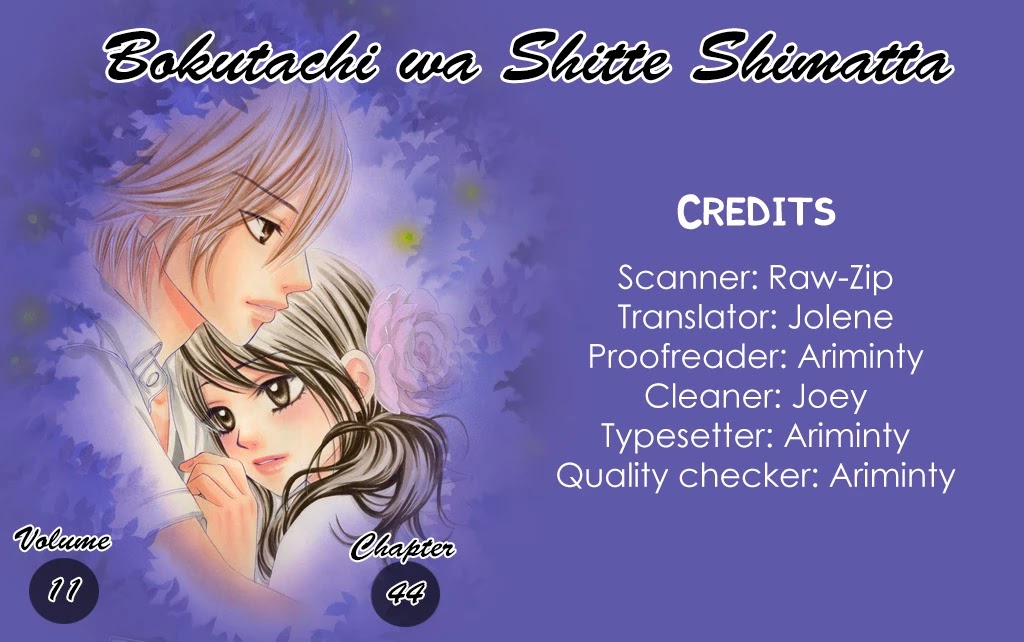 Bokutachi wa Shitte Shimatta Chapter 44 page 26 - Chapter 44