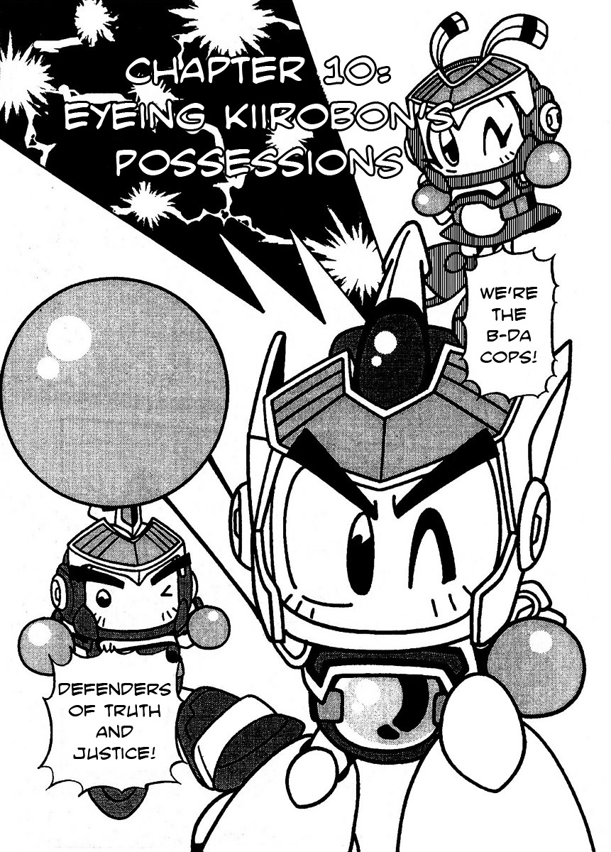 Bomberman B-Daman Bakushouden Chapter 10 page 1 - Chapter 10 : Eyeing Kiirobon's Possessions