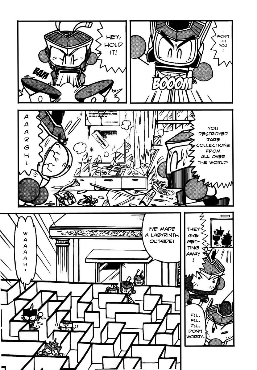 Bomberman B-Daman Bakushouden Chapter 4 page 7 - Chapter 4 : Protect the Museum Treasures !