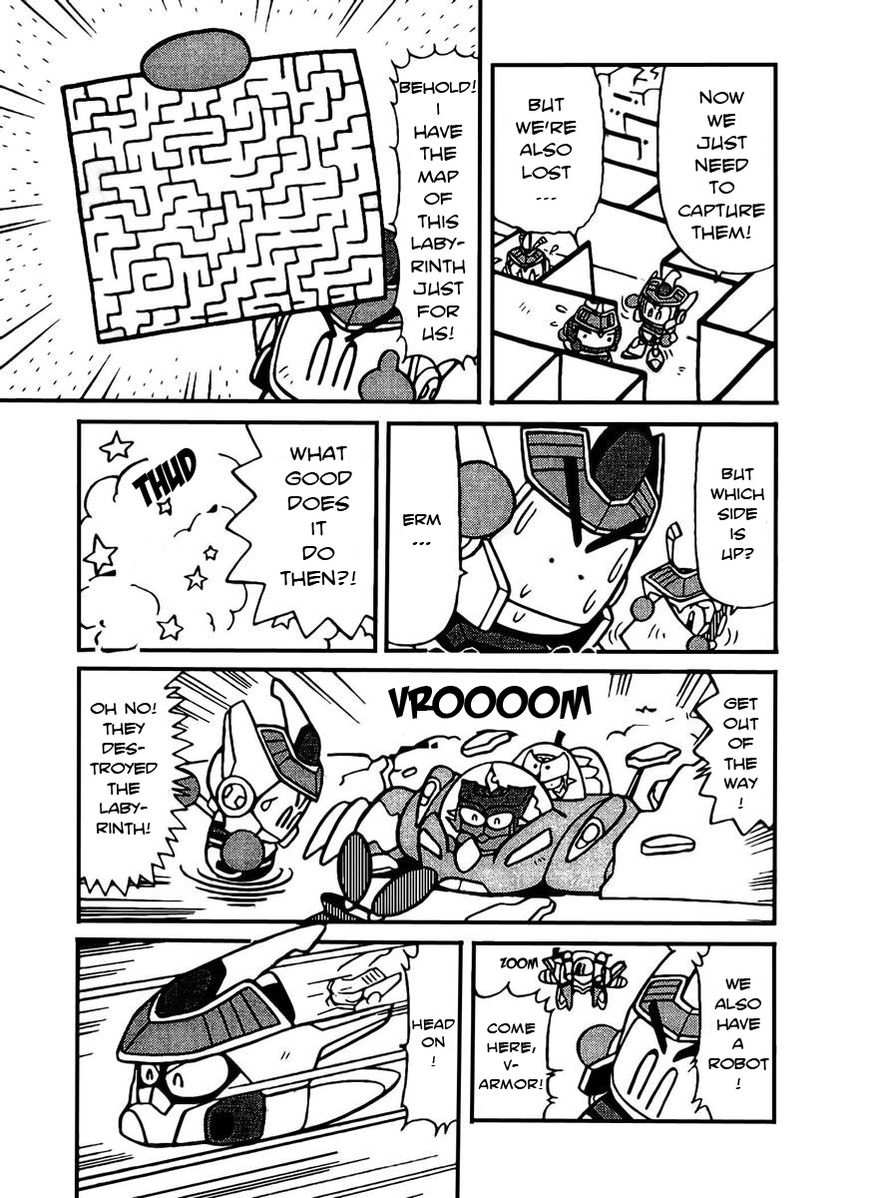 Bomberman B-Daman Bakushouden Chapter 4 page 8 - Chapter 4 : Protect the Museum Treasures !