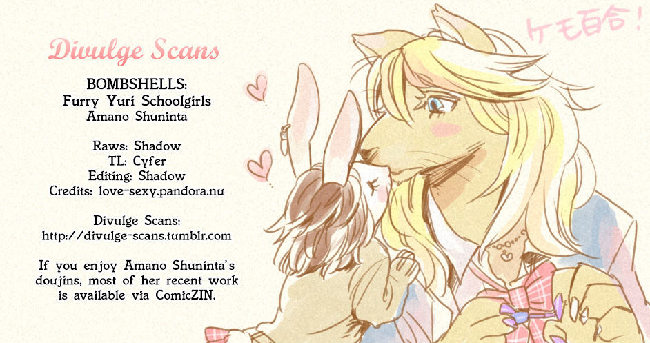 Bombshells Chapter 6.2 page 15 - Chapter 6.2 : Furry Yuri Schoolgirls