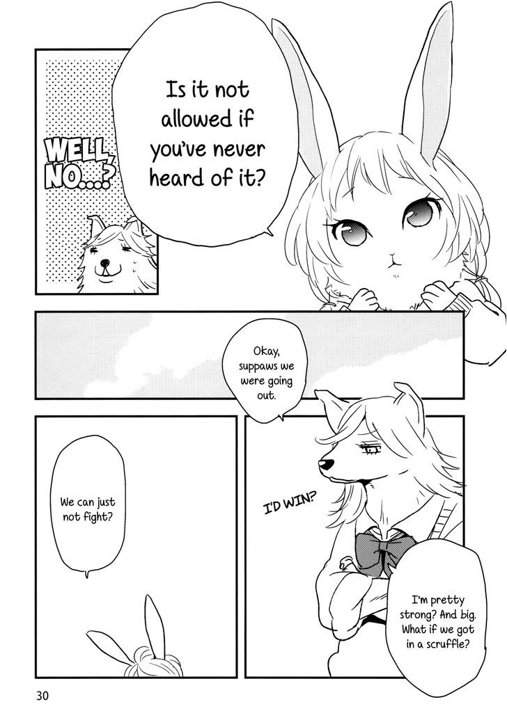 Bombshells Chapter 6.2 page 4 - Chapter 6.2 : Furry Yuri Schoolgirls