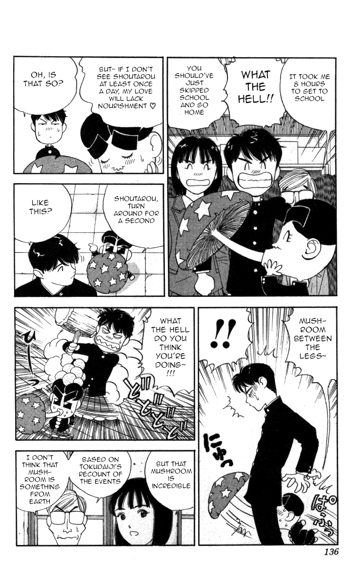 Bonbonzaka Koukou Engekibu Chapter 90 page 6 - Chapter 90: The Mushroom From Space