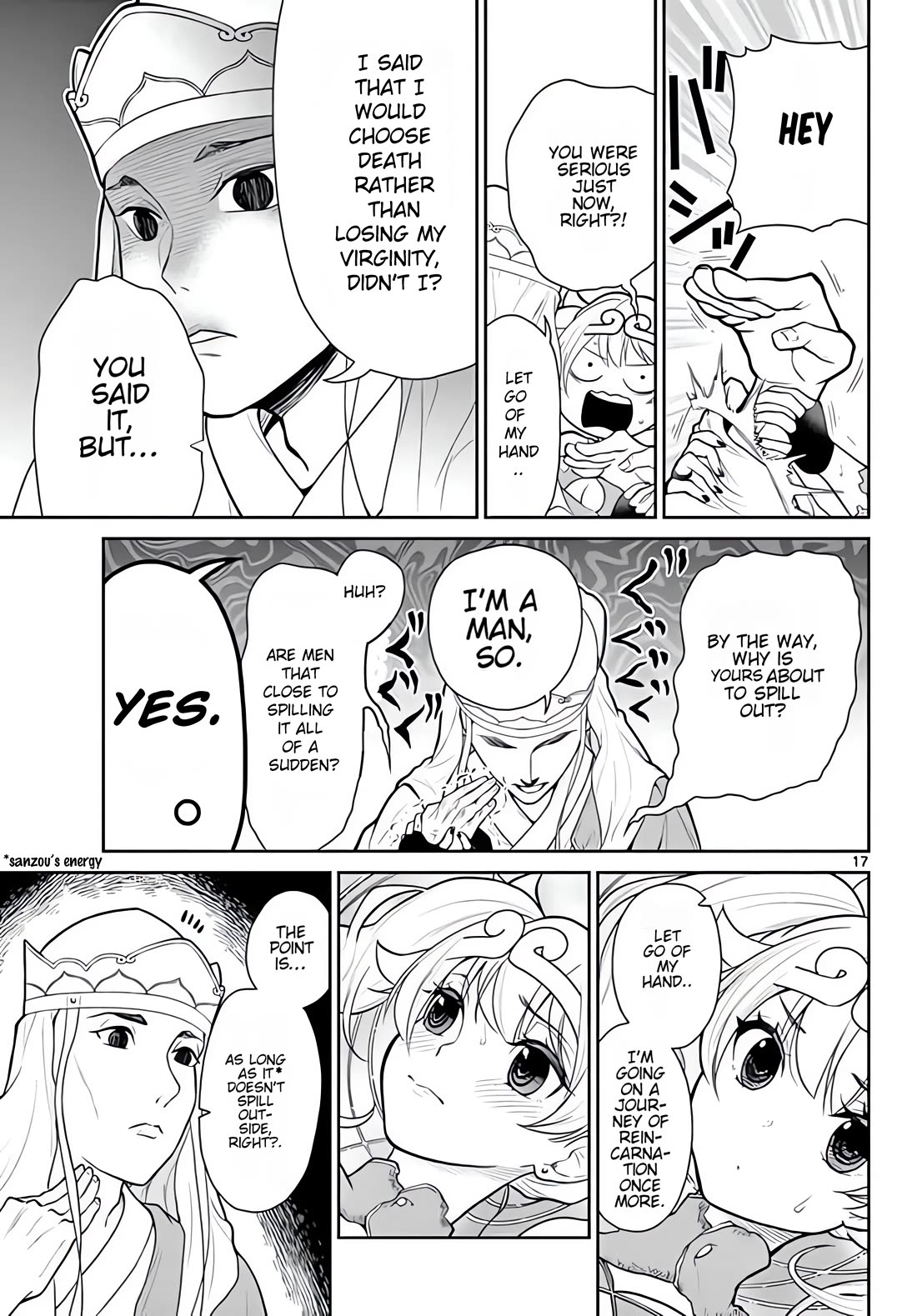 Bonnou☆Saiyuuki Chapter 14 page 18 - Chapter 14: Suffering in the Gourd
