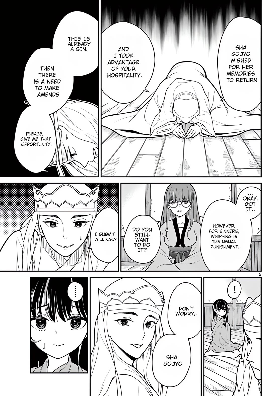 Bonnou☆Saiyuuki Chapter 19 page 6 - Chapter 19: The Lucky Red Hair