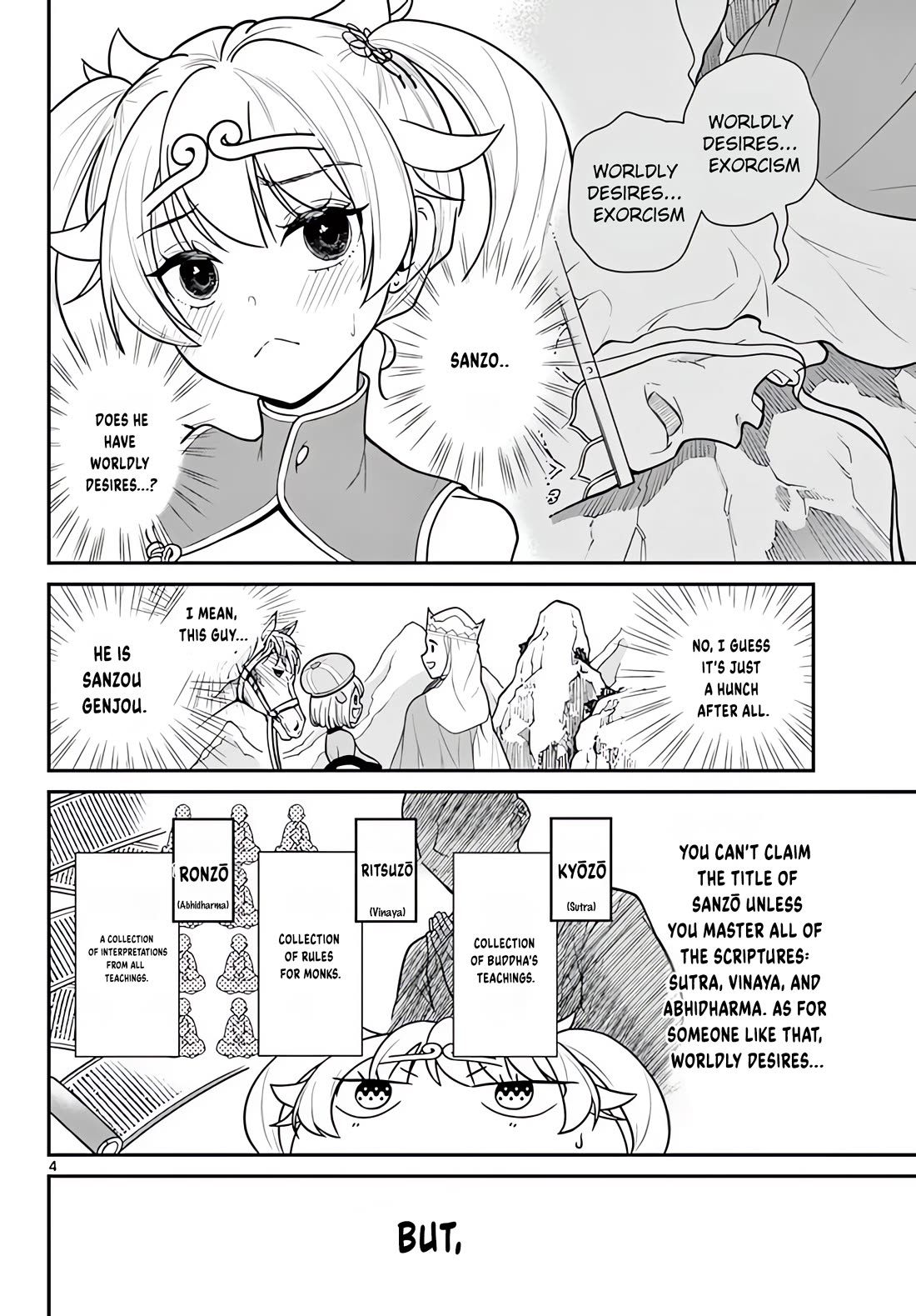 Bonnou☆Saiyuuki Chapter 23 page 5 - Chapter 23: Black-eyed Monk