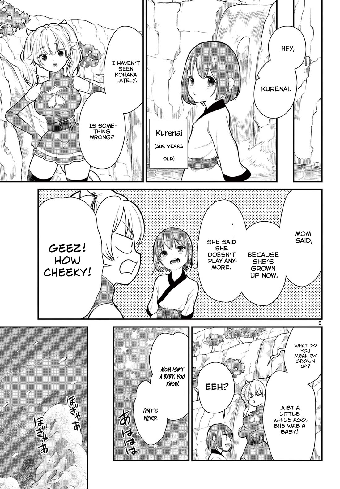 Bonnou☆Saiyuuki Chapter 27 page 10 - Chapter 27: Goku's Departure