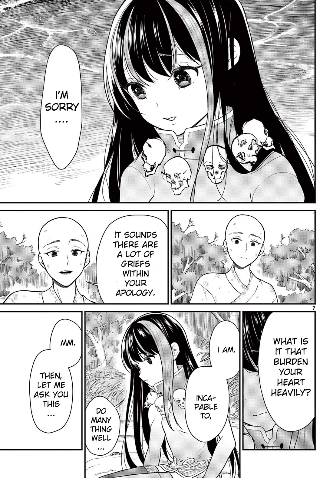 Bonnou☆Saiyuuki Chapter 29 page 7 - Chapter 29: Sha Gojo's Determination