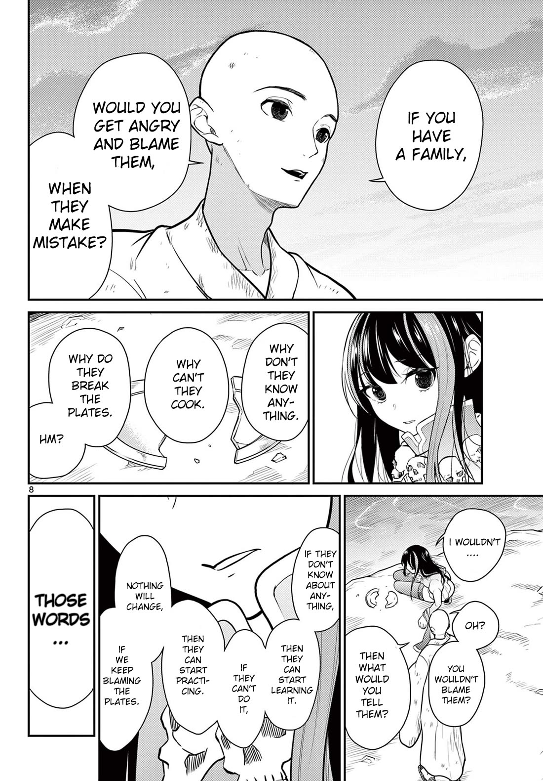 Bonnou☆Saiyuuki Chapter 29 page 8 - Chapter 29: Sha Gojo's Determination