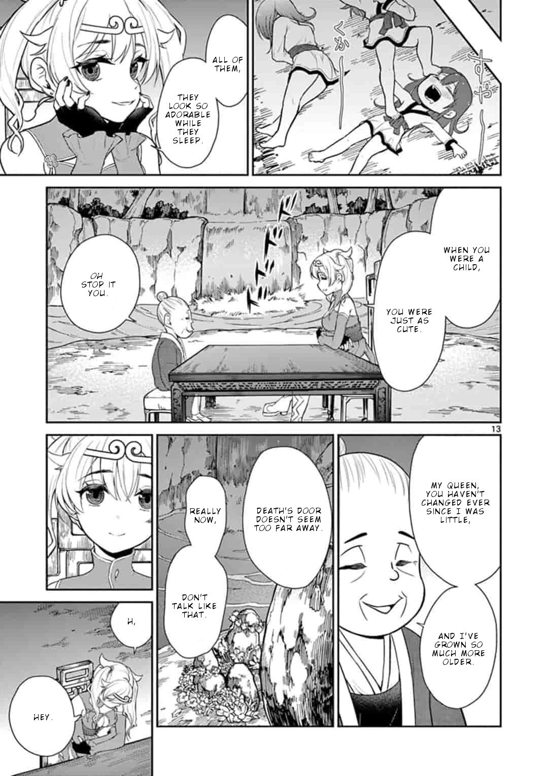 Bonnou☆Saiyuuki Chapter 3 page 14 - Chapter 3: Goku the queen