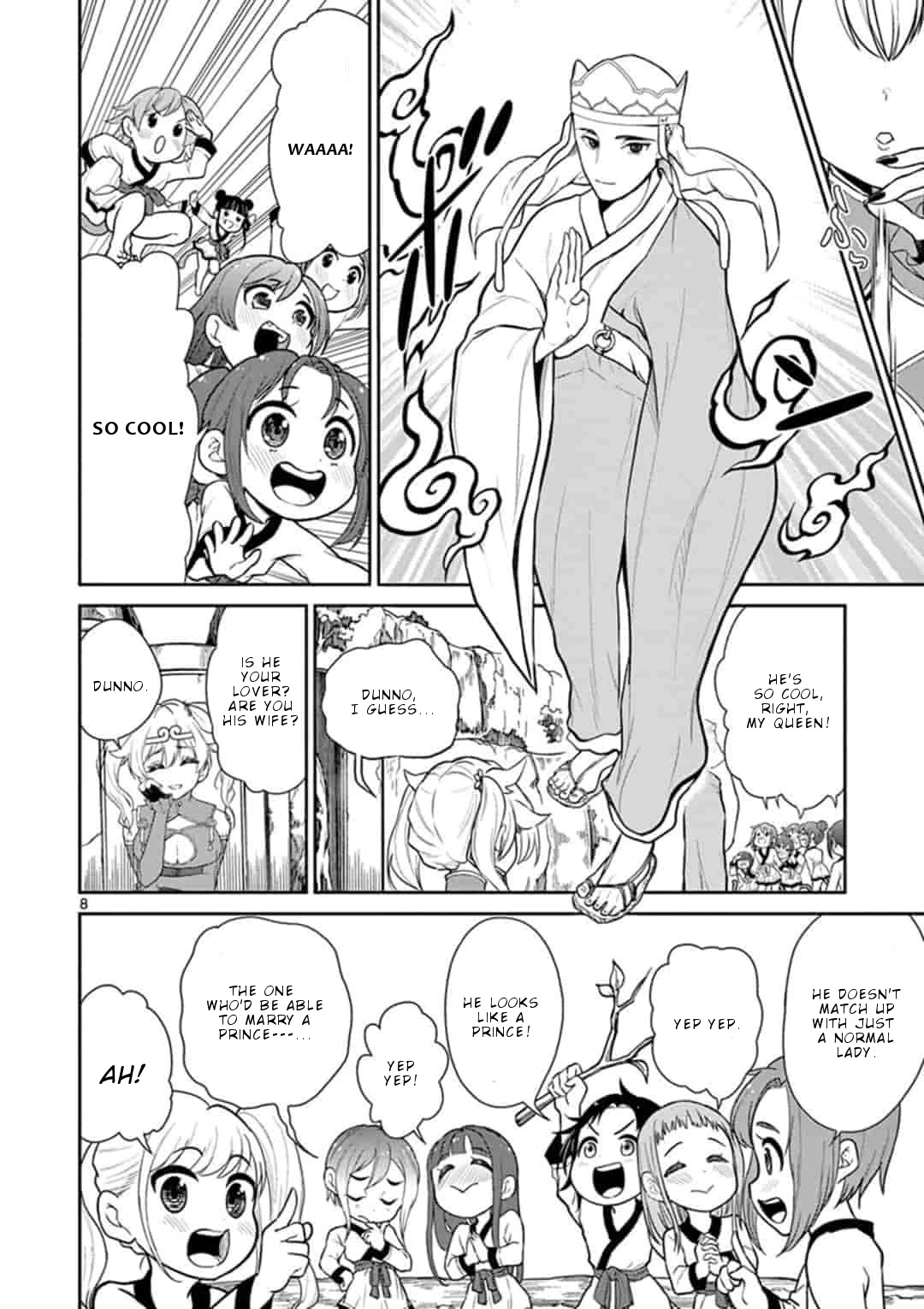 Bonnou☆Saiyuuki Chapter 3 page 9 - Chapter 3: Goku the queen
